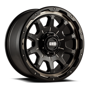 Product of Grid Wheels 17x9 Black Wheel - 6x5.31 Bolt Pattern 
