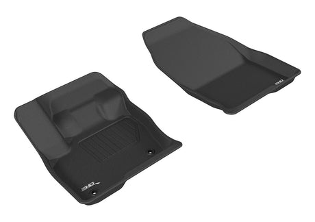 Product of 3D Mats KAGU L1FR09301509 Black Thermoplastic Rubber Of Carbon Fiber Texture Floor Liner 