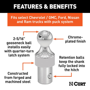 Curt 60629 Gooseneck Trailer Hitch Ball||60629_3008x1990_Fa.Jpg||86||c9360629||849920