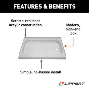 Lippert Components 210371 Shower Pan||210371_1.Jpg||86||m6v210371||1180335