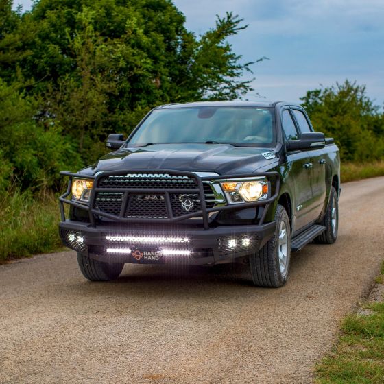 Product of Ranch Hand MFD191BM1 Midnight Series Steel Matte Bumper 