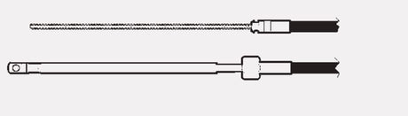 Uflex M66x16 Boat Steering System Cable||uflex-M66_1.Jpg||86||ufxm66x16||922137