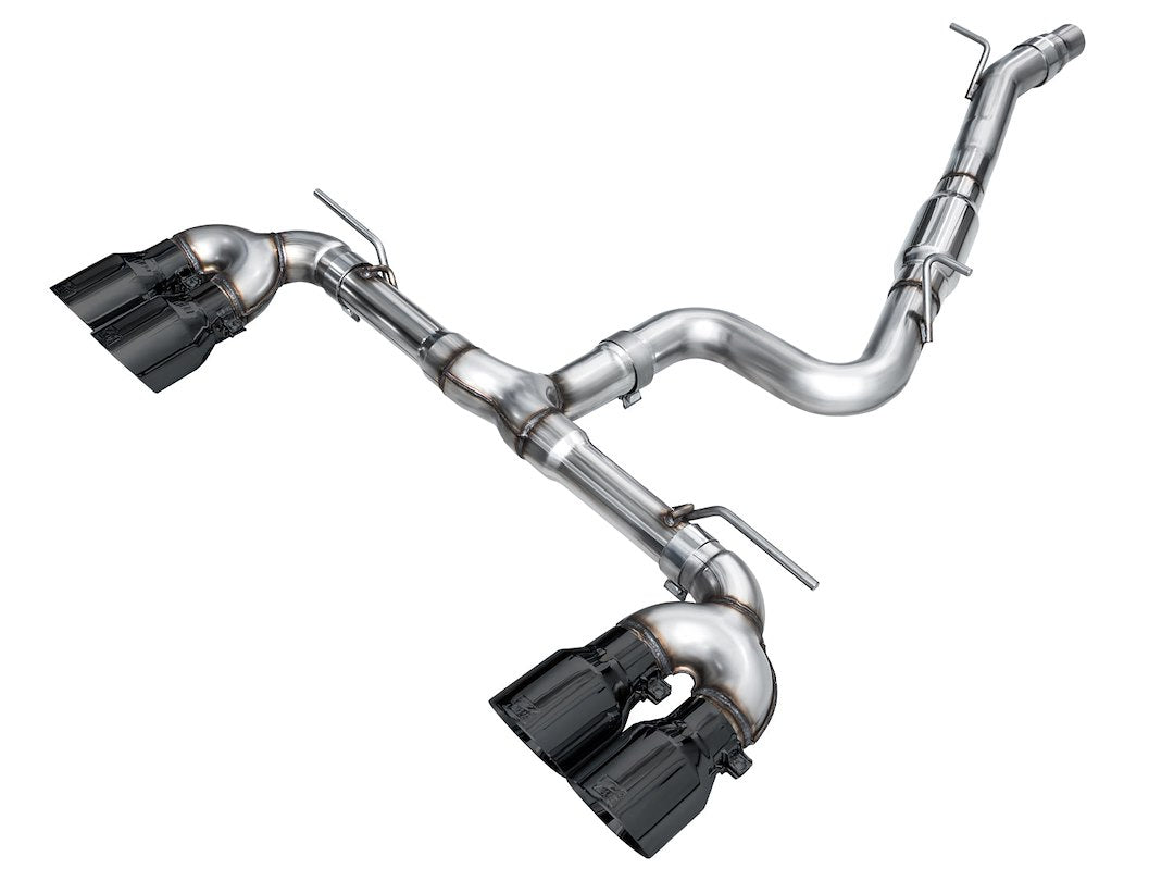 Product of AWE Tuning 3020-43658 Track Edition Cat-Back System Dual Exhaust System Kit 