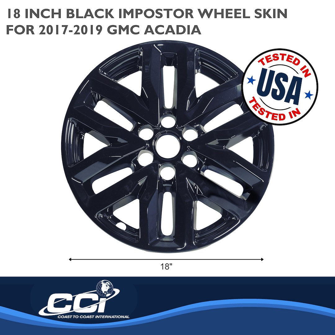 Product of Coast To Coast IMP466BLK Black Set Of 4 