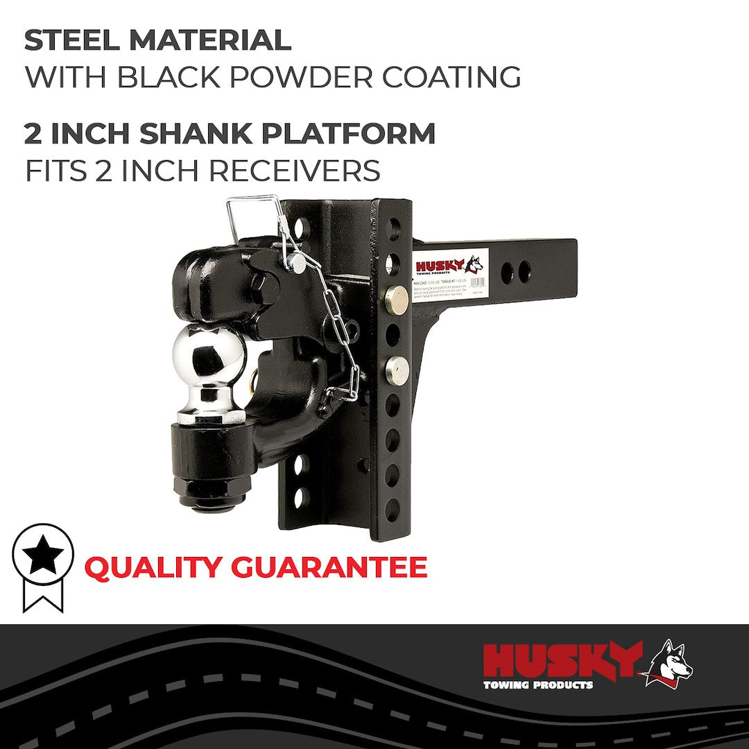 Husky Towing 33110 Pintle Hook||hus_33110_Adjustable Ball Mount Pintle Kit_B2c_4.Jpg||88||hus33110||1068417