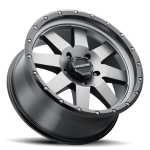 Product of Raceline 17x9 Gun Metal Wheel - 5x5.00 Bolt Pattern 