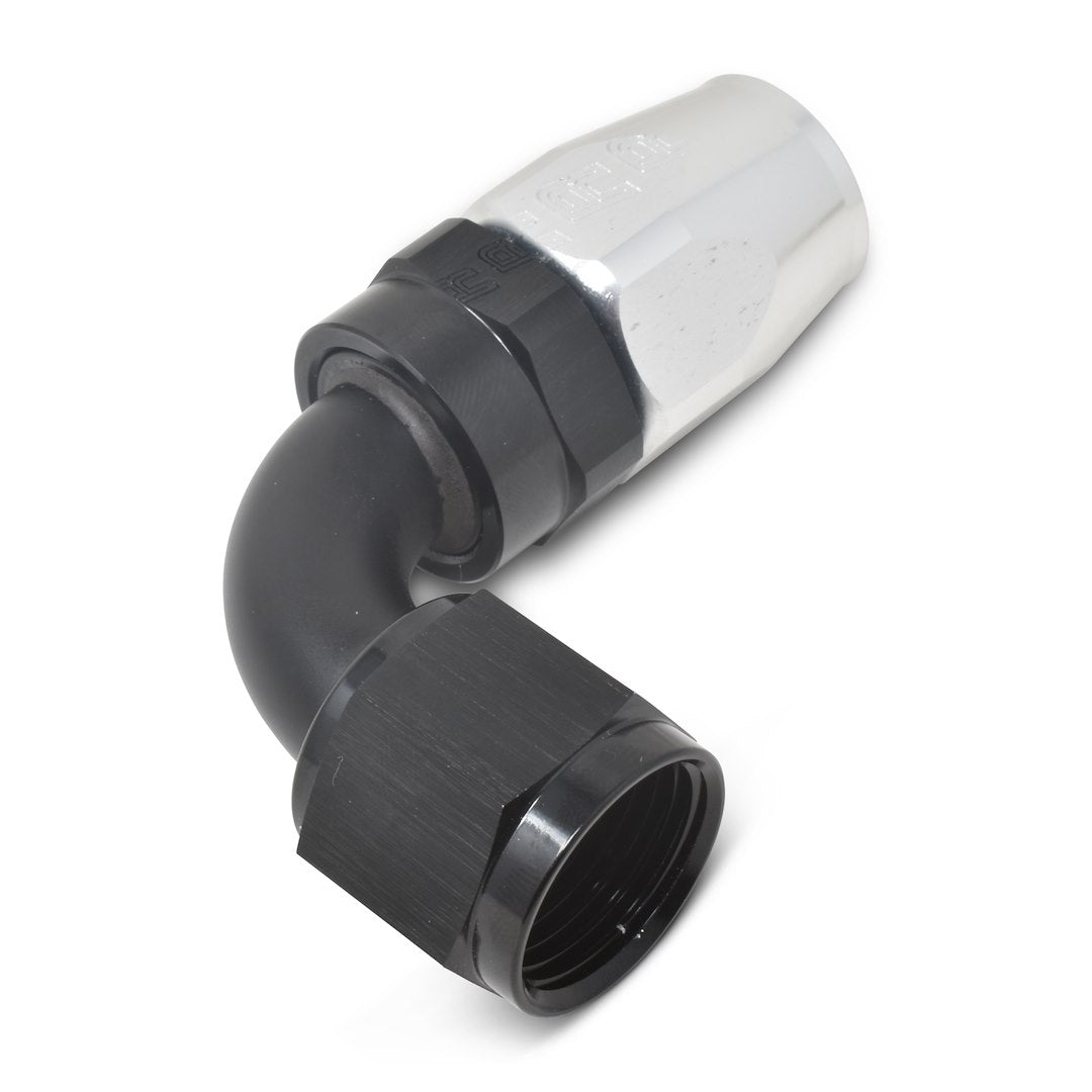 Product of Russell Automotive Full Flow 610163 Crimp-On 3/8 Inch (-6 AN) Black/ Silver 
