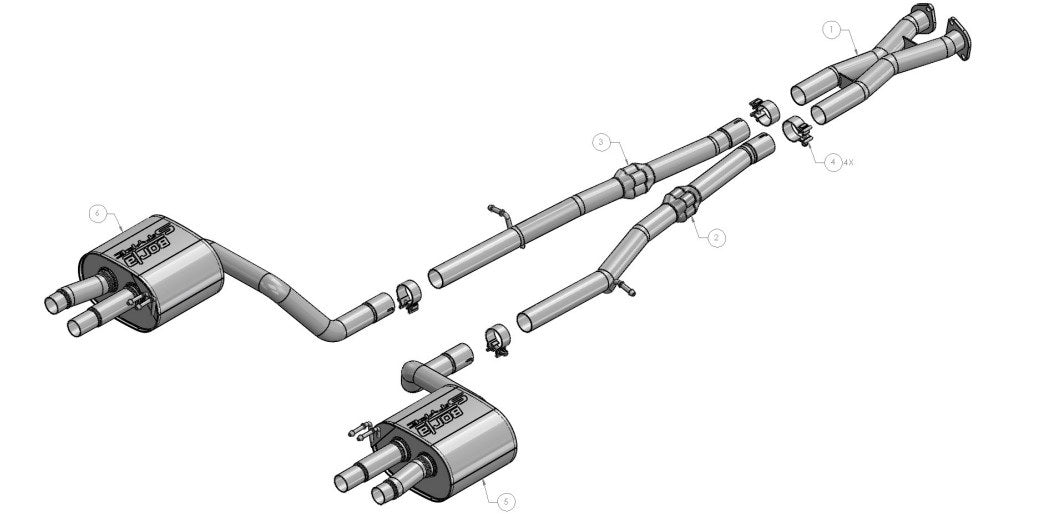 Borla 140936 Exhaust System Kit||140936_1.Jpg||86||b25140936||1342833