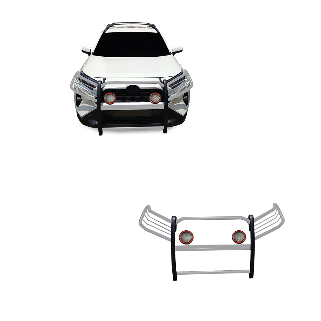 Product of Black Horse Offroad 17A093904MSS-PLFR Grille Guard  