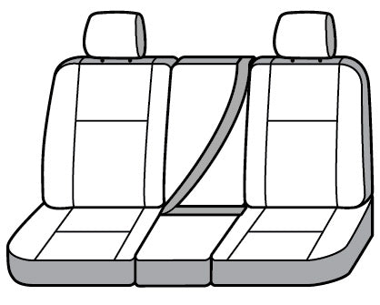 Product of Covercraft GTC4326ABCOBK Carhartt® PrecisionFit® Black 1000 Denier Nylon Seat Cover 
