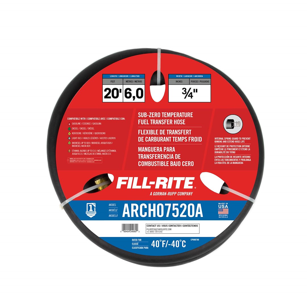 Fill-Rite Arch07520a Liquid Transfer Tank Pump Hose||arch07520a_3.Jpg||88||f72arch07520a||2352093