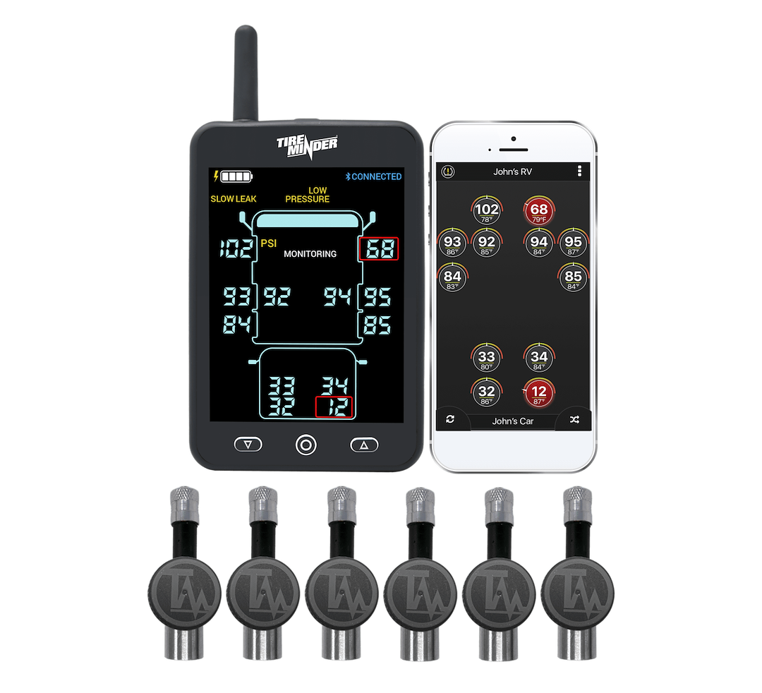 Product of Minder Research Tm22158 Tire Pressure Monitoring System - Tpms