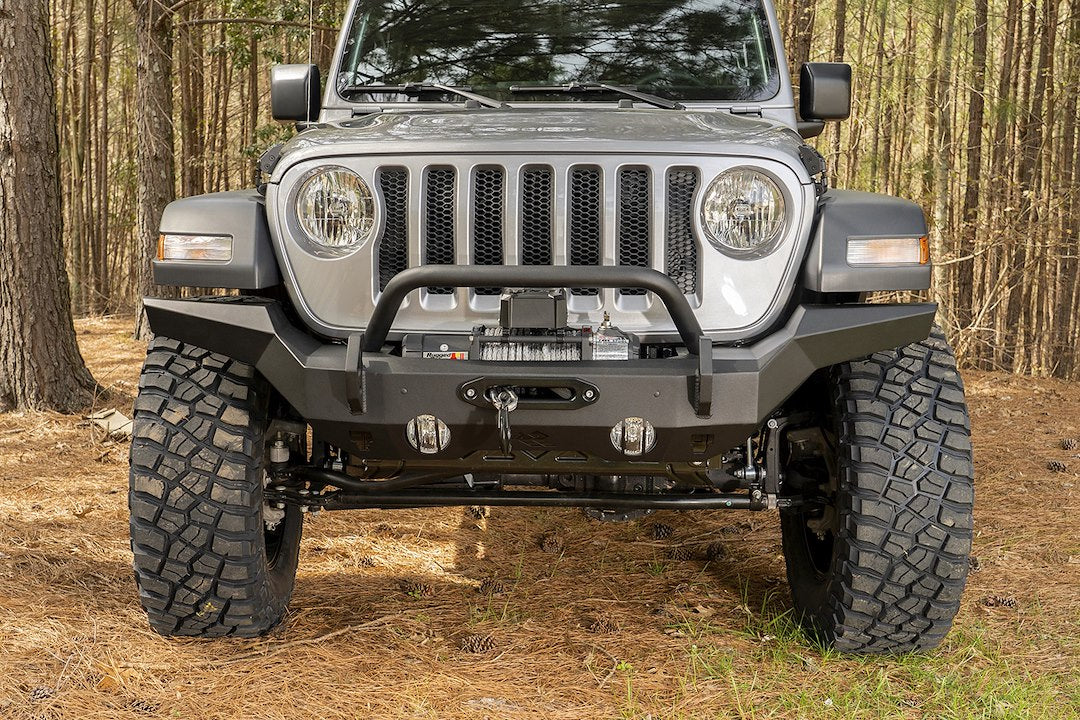 Product of Rugged Ridge 11540.31 Heavy Duty Off-Road Steel Powder Coated Bumper 