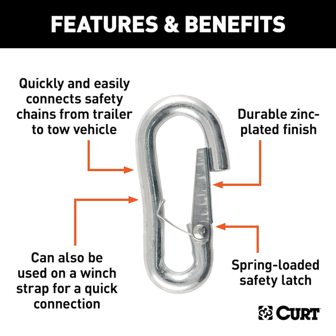 Curt 81277 Trailer Safety Chain Hook||81277_3008x1990_Fa.Jpg||87||c9381277||2344647