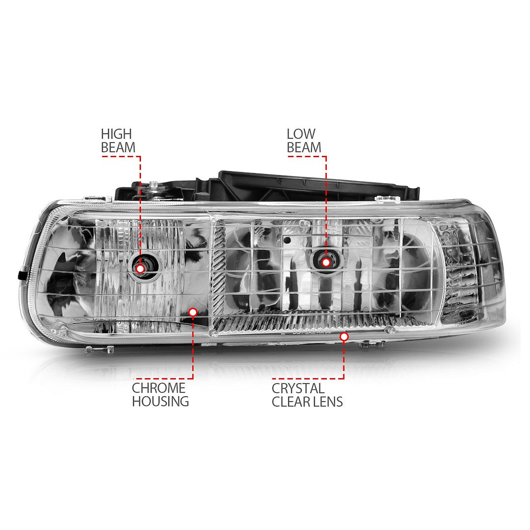 Product of Anzo Usa 111011 Headlight Assembly
