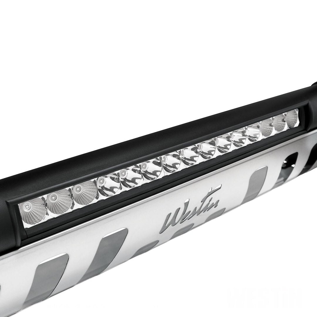 Product of Westin Automotive 32-4025L Bull Bar Black Textured Powder Coated 3 Inch No with skid plate 