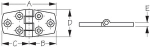 Sea Dog 205410-1 Boat Door Hinge||205410-1_1.Jpg||86||sdg2054101||1271348