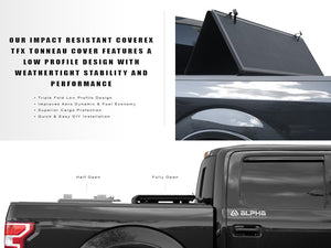 Product of Armordillo CoveRex TFX Series Hard Folding 7163041 Tonneau Cover 