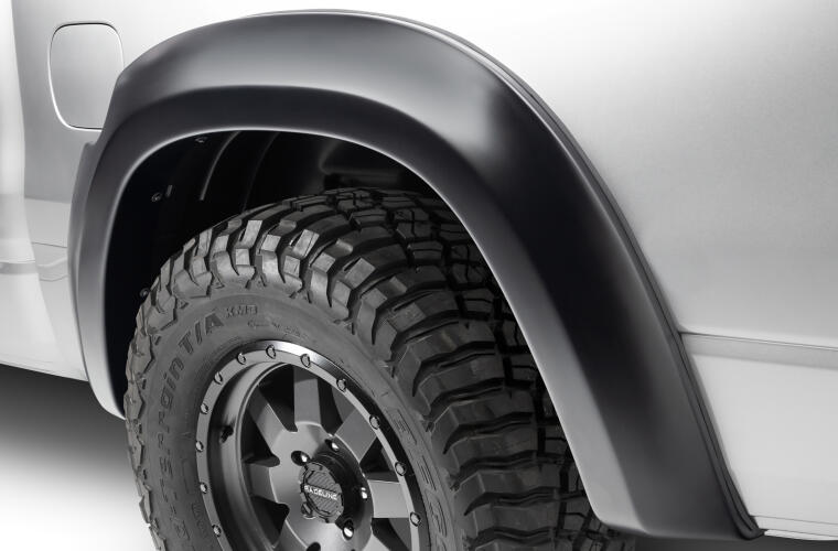 Product of Bushwacker 50926-02 Non-Exposed Fasteners Black Fender Flare - Set Of 4 