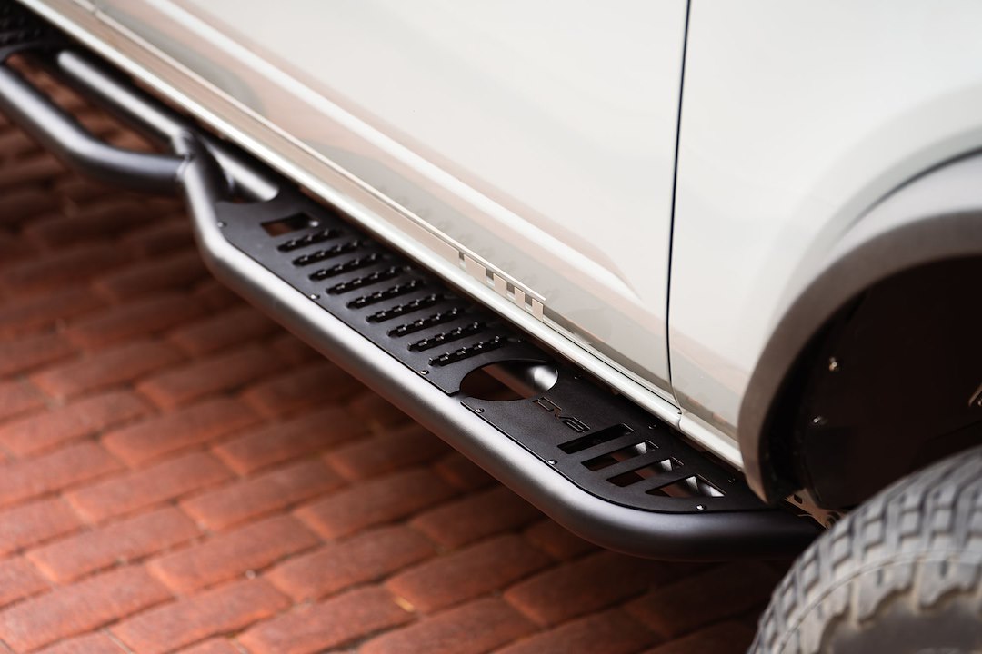 Product of DV8 Offroad SRBR-02 OE Plus Nerf Bar With Surface Steps 