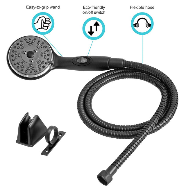 Product of Dura Faucet Df-Sa432k-Mb Shower Head