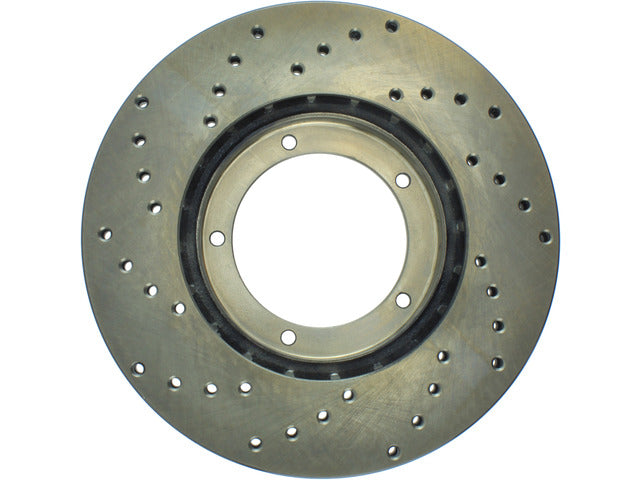 Product of Stop Tech/ Power Slot 128.37018L SportStop ® Drilled Drilled 1-Piece Brake Rotor 