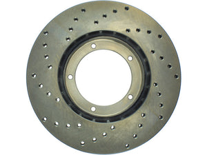 Product of Stop Tech/ Power Slot 128.37018L SportStop ® Drilled Drilled 1-Piece Brake Rotor 