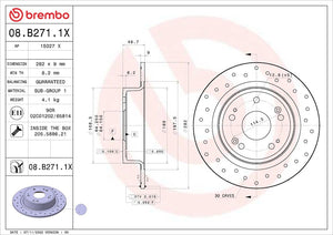 Brembo 08b2711xc02 Brake Rotor||08b2711xc02_3.Jpg||88||brm08b2711x||1684148
