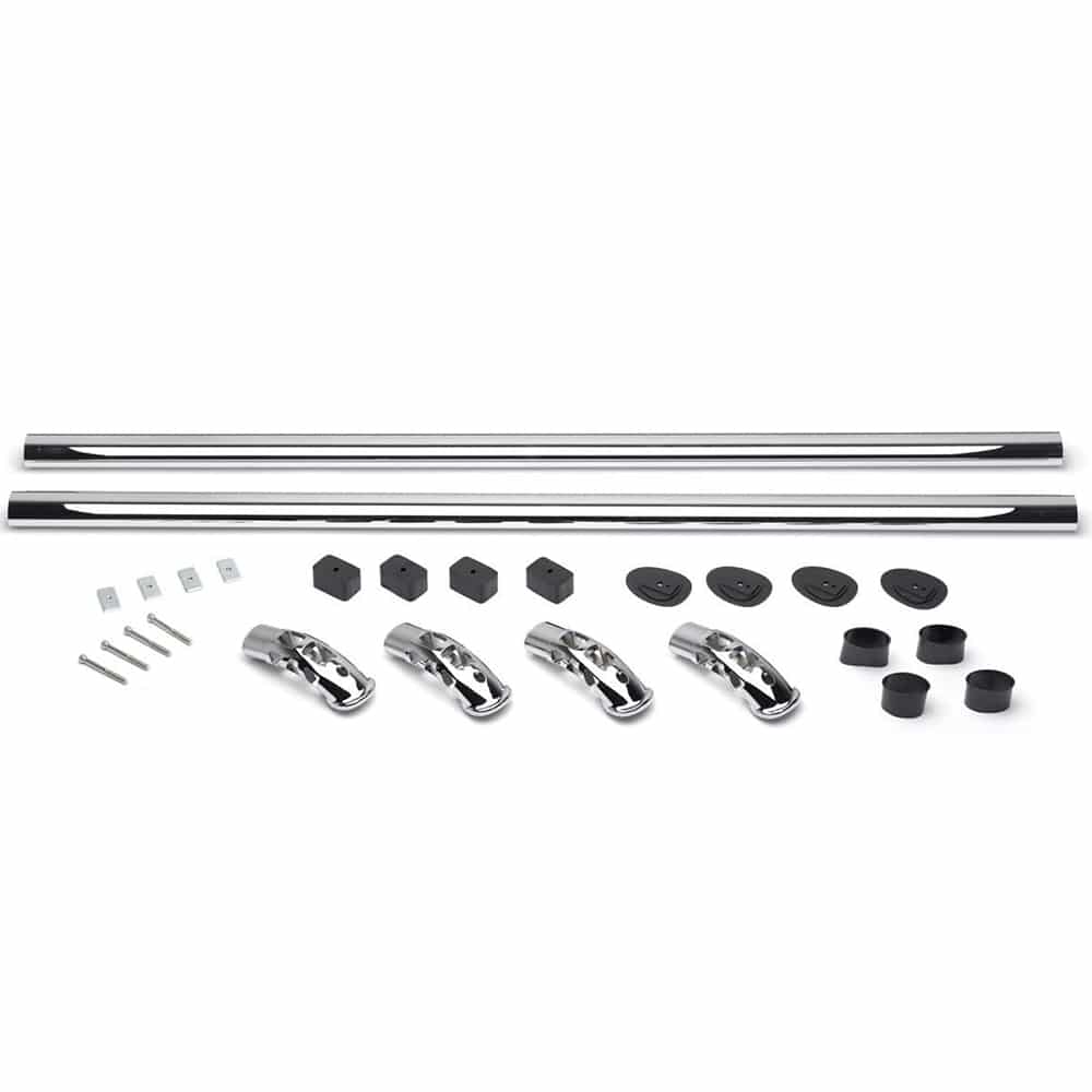 Product of Putco 69857 Silver Polished Oval Tube Bed Side Rail 