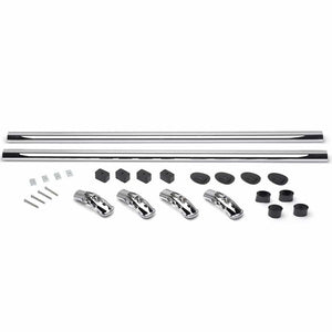 Product of Putco 69857 Silver Polished Oval Tube Bed Side Rail 