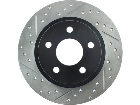 Product of Stop Tech/ Power Slot 127.62064CR SportStop ® Cryo-Treated Drilled And Slotted Cryo-Treated Drilled And Slotted 1-Piece Brake Rotor 