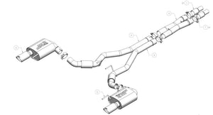 Borla 140961 Exhaust System Kit||140961_1.Jpg||86||b25140961||2111553