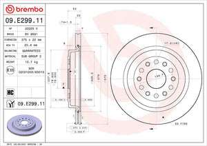 Brembo 09e29911c02 Brake Rotor||09e29911c02.Jpg||85||brm09e29911||1684414