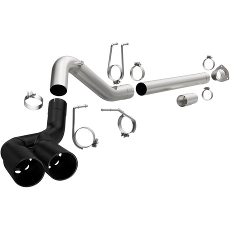 Product of Magnaflow Performance 17068 Black Series Diesel Particulate Filter (DPF) Back System Single Exhaust System Kit 