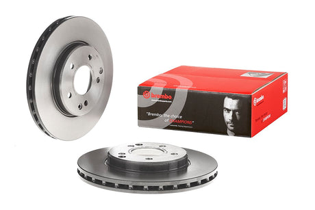 Product of Brembo 09841111C02 Vented 1 Piece Brake Rotor 