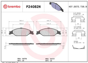Brembo P24082n Brake Pad||p24082n_2.Jpg||86||brmp24082n||2091681