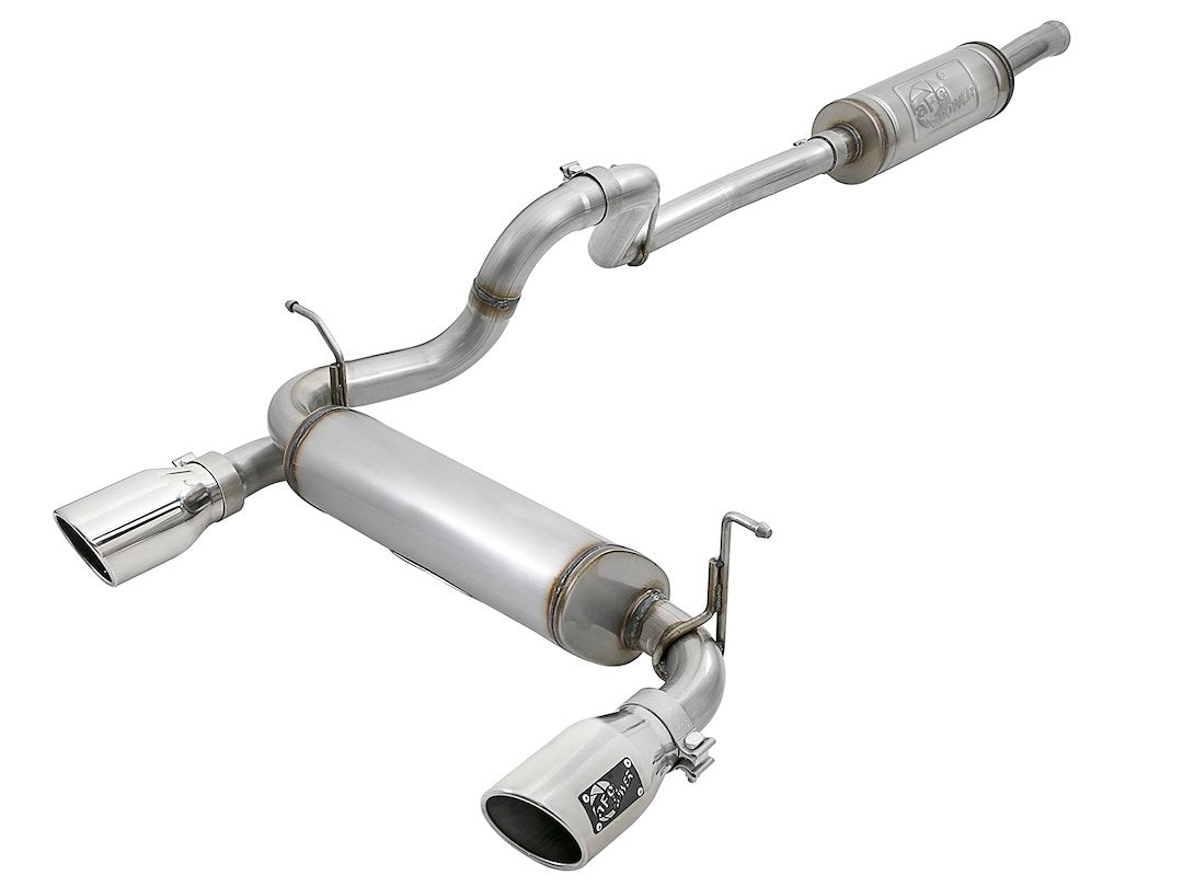 Product of Advanced FLOW Engineering 49-48066-P Rebel Cat-Back System Single Exhaust System Kit 