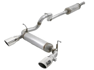 Product of Advanced FLOW Engineering 49-48066-P Rebel Cat-Back System Single Exhaust System Kit 