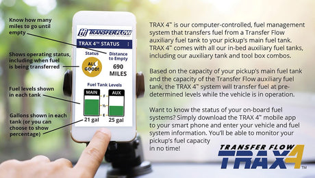 Product of Transfer Flow 0800116625 Rectangular 50 Gallon Auxiliary Fuel Tank 