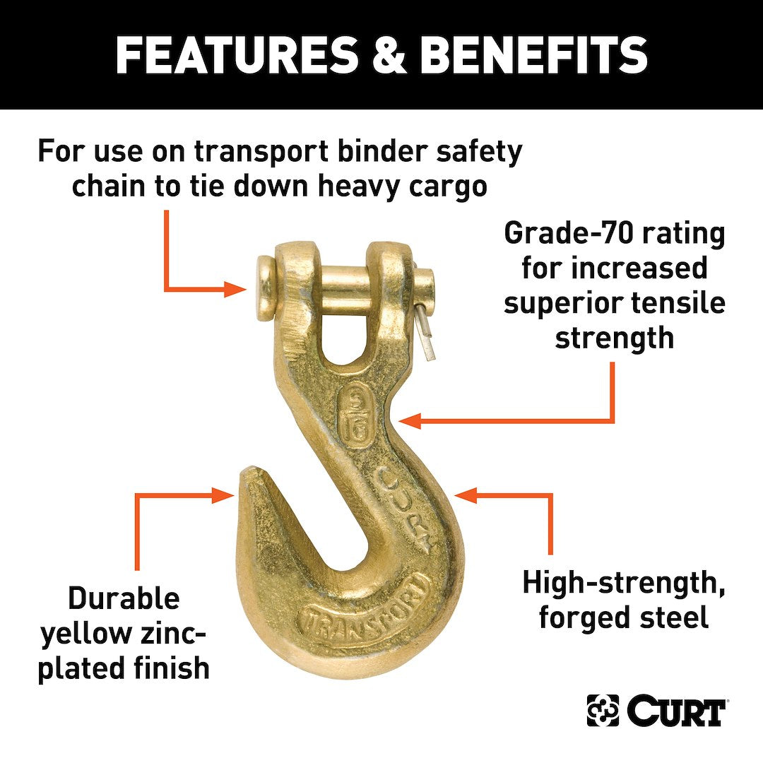 Curt 81503 Trailer Safety Chain Hook||81503_1.Jpg||86||c9381503||2241764