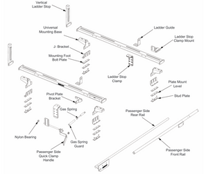 Weather Guard (Werner) 224-3-03 Ladder Rack||224-3-03_2.Png||87||w51224303||2413251