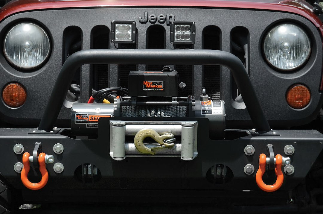 Product of Mile Marker 76-50251BW 12000 Pound Vehicle Recovery Winch 
