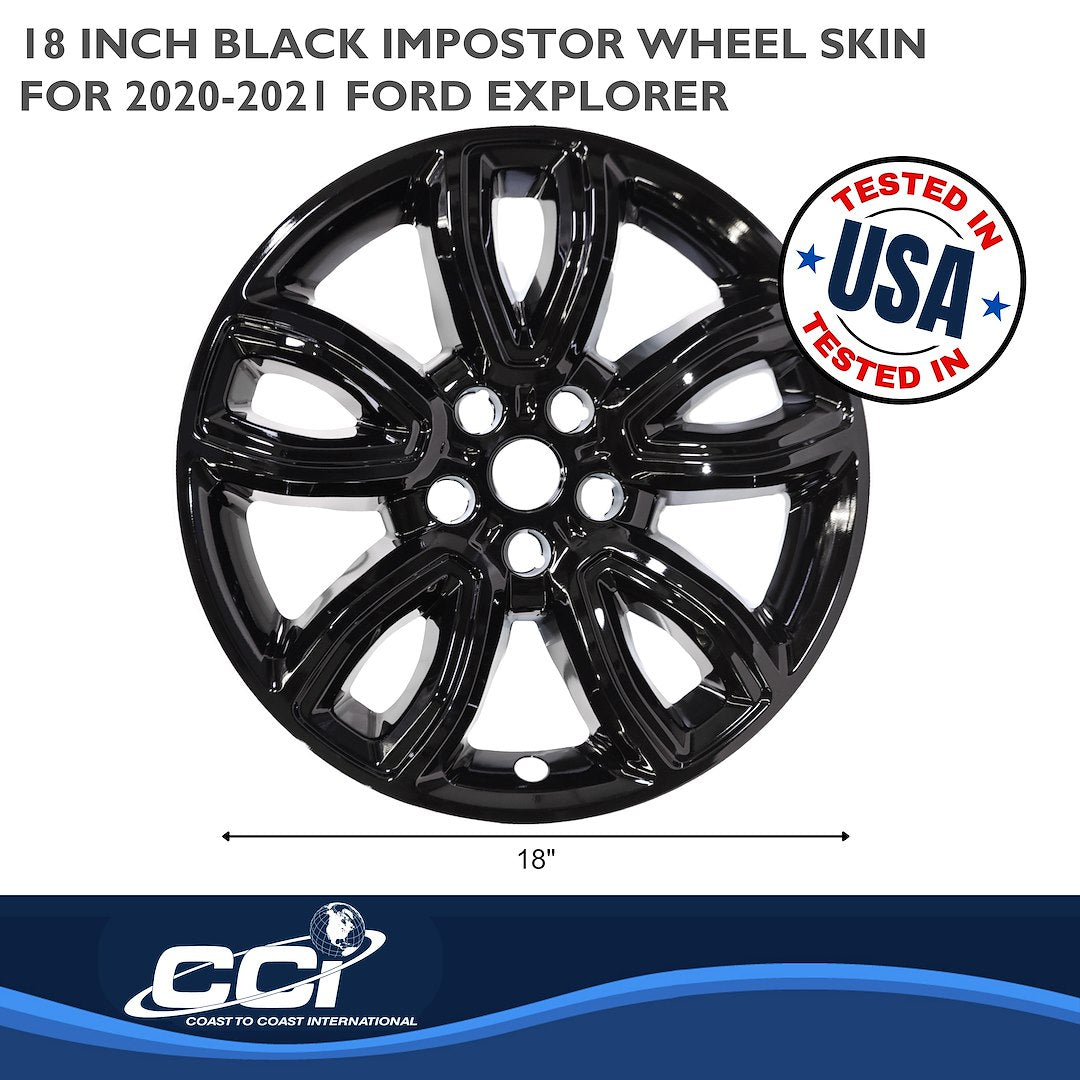 Product of Coast To Coast IMP468BLK Black Set Of 4 