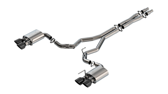 Product of Borla 140965BC ATAK ® Series Cat Back System Exhaust System Kit 