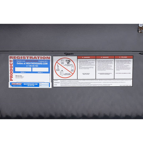 Product of Weather Guard (Werner) 164-6-04 Low Profile Toolbox 