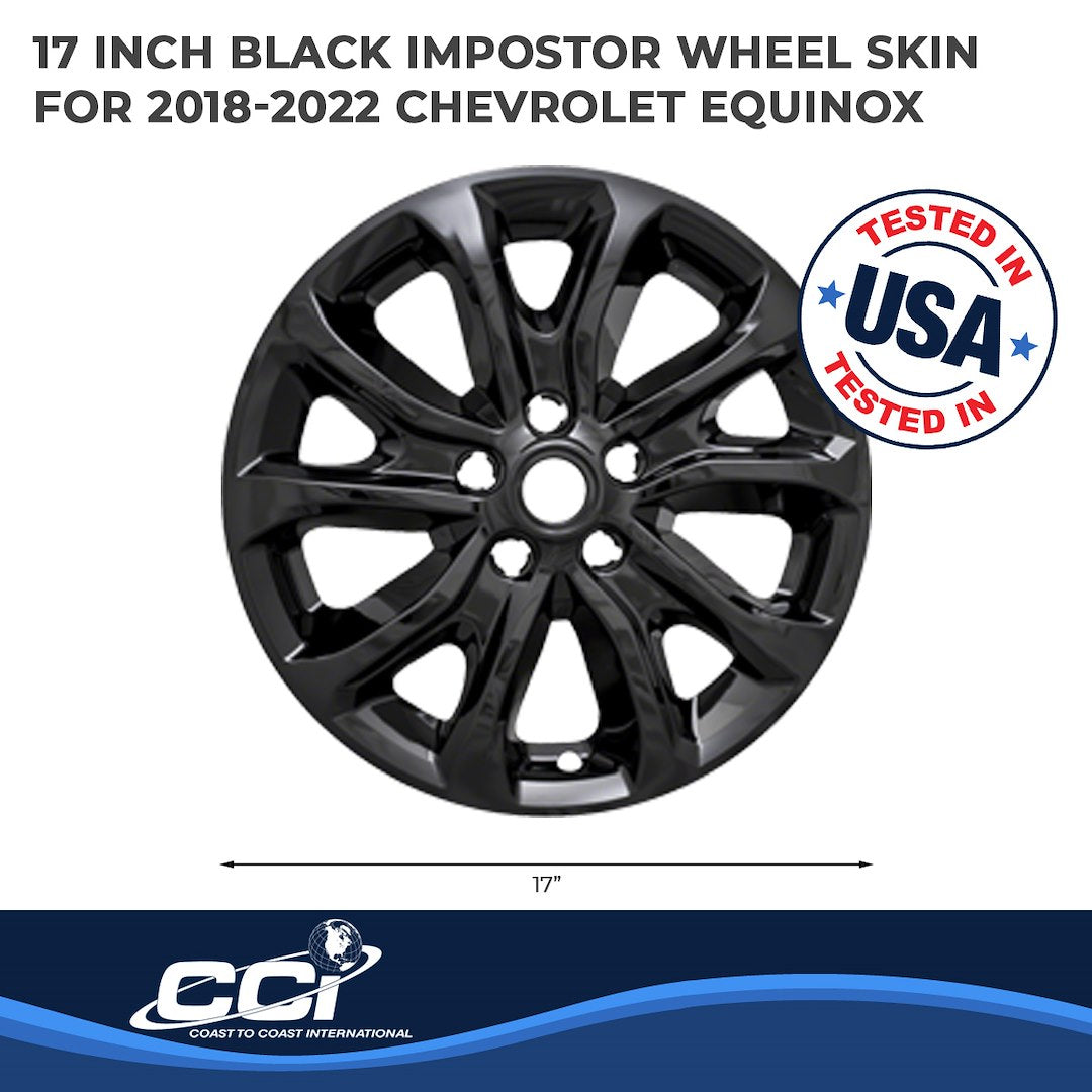 Product of Coast To Coast IWCIMP409BLK Black Set Of 4 