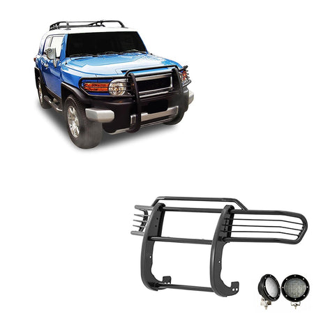 Product of Black Horse Offroad 17A098600MA-PLFB Grille Guard  