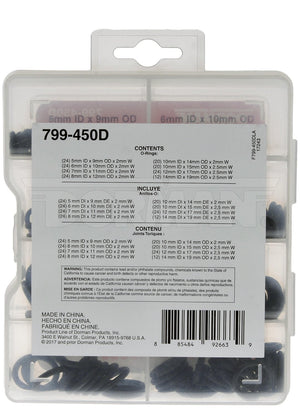 Dorman (Oe Solutions) 799-450d O-Ring Assortment||799-450d-002.Jpg||87||d18799450d||1021123