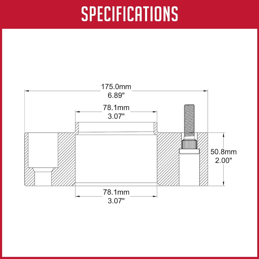 Coyote Wheel Accessories 6550-6550h-E14 Wheel Adapter||5_Specifications_2_3.Jpg||89||rev506550he14||1072447