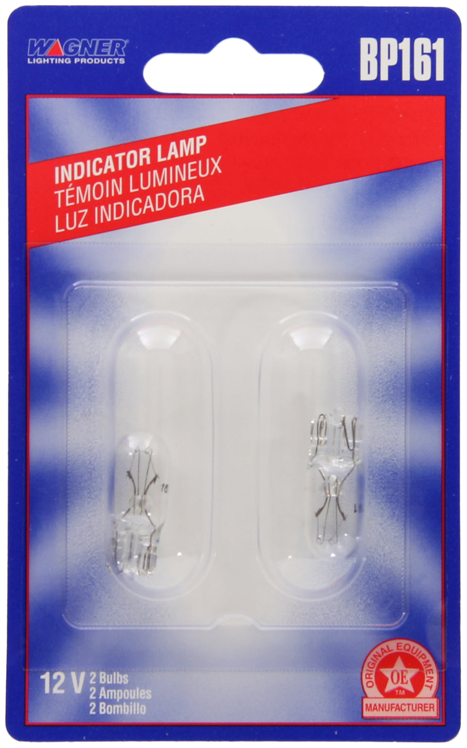 Wagner Lighting Bp161 Instrument Panel Light Bulb||bp161_P02_Pkg.Jpg||94||w31bp161||2155773